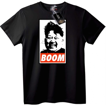 NOONEBRAND Тениска BOOM Политическа - M, White