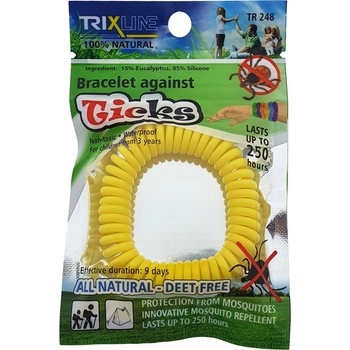 BC náramok proti komárom Trixline mix farieb