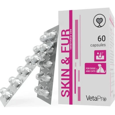 VetaPro Skin & Fur 60 kapsúl