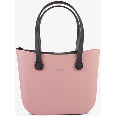 Coqui kabelky STACY Powder Pink/Black mix