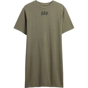 GAP V-frch logo tee dress s