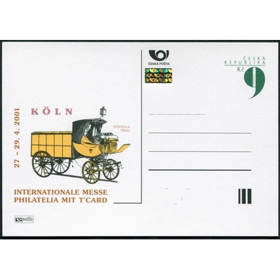 Česká pošta (2001) CDV 64 ** - P 69 - Köln 2001