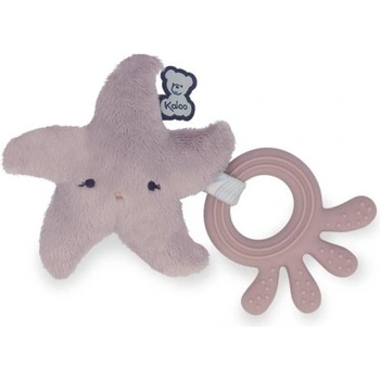 Kaloo Petit Calme Природна гумена гризалка Морска звезда