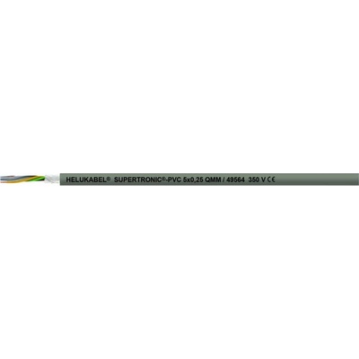 Helu 49565-500 pro energetické řetězy S-TRONIC-PVC 7 x 0.25 mm² šedá 500 m