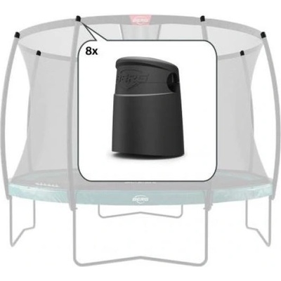 BERG Капачка за мрежа Deluxe 8 бр