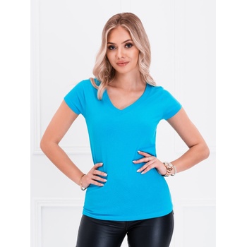 Edoti Тюркоазена дамска основна тениска с V-образно деколте Edoti Edoti | Sin | ЖЕНИ | M