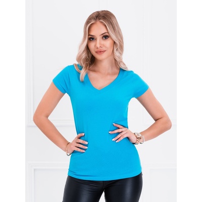 Edoti Тюркоазена дамска основна тениска с V-образно деколте Edoti Edoti | Sin | ЖЕНИ | M