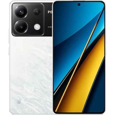 Xiaomi Смартфон Poco - X6, 5G, 6.67'', 8GB/256GB, бял (MZB0FRZEU)