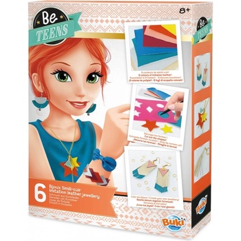 Buki France Творчески комплект Buki France - Направи си сам бижута от изкуствена кожа (BKBE111)