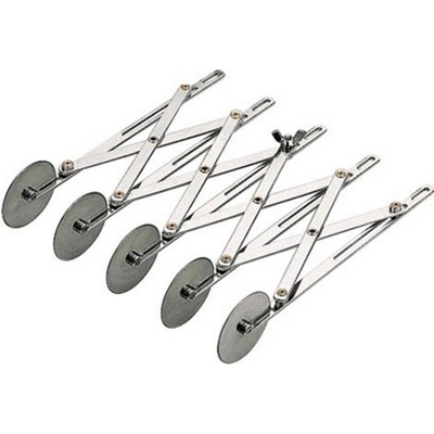 Martellato Rádélko jednostranné (5-ti kolečko hladké) nerezové – Zboží Mobilmania