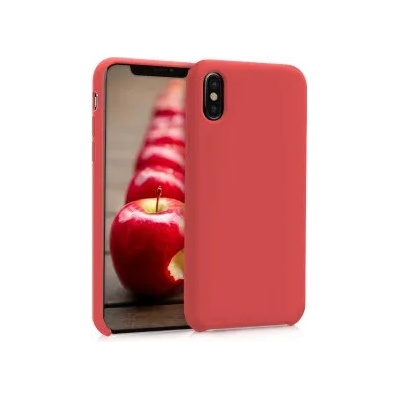 kwmobile Калъф за Apple iPhone X - тъмночервен