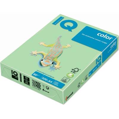 Papír barevný IQ COLOR A4 80 g zelená / 500 listů