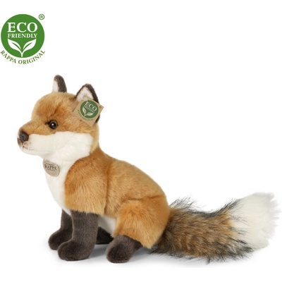 Rappa - Плюшена Лисица, седяща, 27 см. , серия Еко приятели