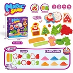 Man Yuk Toys Коледен творчески комплект със сапунено тесто - 16 части (669c-4)