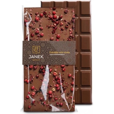 Čokoládovna Janek s pepřem MLÉČNÁ 85 g
