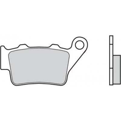 Zadní brzdové destičky Brembo Yamaha 660 MT 03 2006 - 2015 směs SD – Hledejceny.cz