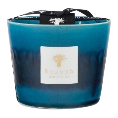 Baobab Collection Elementos Oceanos Ароматна свещ синя, 10 см (MAX10EOC)