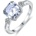 Silenti Jewelry Сребърен пръстен "Ентусиазъм" - Сребърен , 7 - 54.5мм (17.2мм диам. )