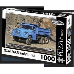 Retro cars - Puzzle TRUCK - Tatra 148 S3 6x6 (1969 - 1982) - 1 000 piese