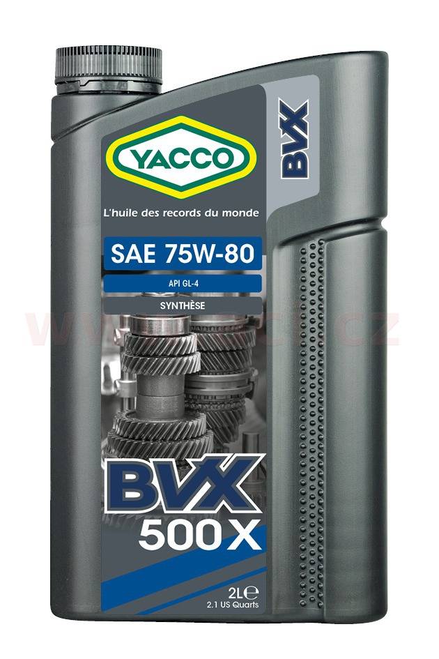 yacco Yacco BVX 500 X 75W-80 2 l od 527 Kč - Heureka.cz