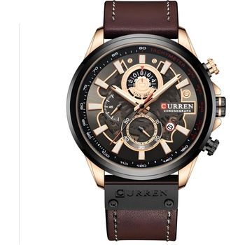 Curren Часовник curren ga-14412 - Тъмен кафяв kp14412 (ga-14412)