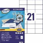 Avery Dennison Avery Zweckform ETHYK. ZF ECONOMY 70X42, 3MM 013 100ARK LABEL E100 ELA013 - ELA013