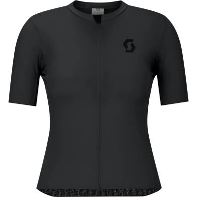 Scott Дамска фланелка с къс ръкав за колоездене Scott Women's Jersey Ultd S/S Cycling jersey - Black (156-2864-0114)
