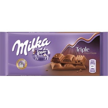 Milka Triple Chocolate 90 g