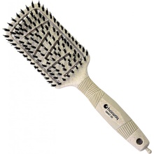 Hairway Organica kefa na vlasy z organického materiálu s diviačími a polyamidovými štetinami béžo 08447-20
