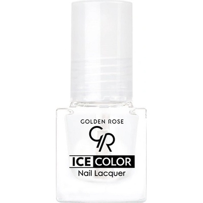 Golden Rose Ice Color Nail Lacquer lak na nechty mini Clear 6 ml