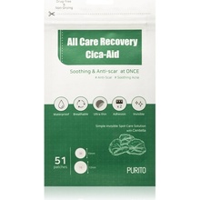 Purito All Care Recovery Cica Aid náplasti na problematickou pleť 51 ks