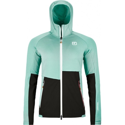 Ortovox dámská mikina Fleece Rib Hoody Women's Aquatic Ice