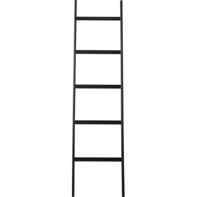 Aqua Nova Поставка за кърпи стълба Mink черна (MINTLL-09)