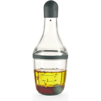 Lekue Бутилка за дресинг Lekue 1009489, 200 мл, Ø7.2x19.1 см, Стъкло, +4°C / +80°C, Сив (1009489)