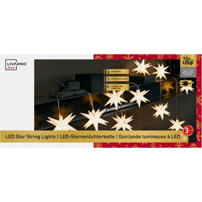 LIVARNO home Světelný LED řetěz bílá