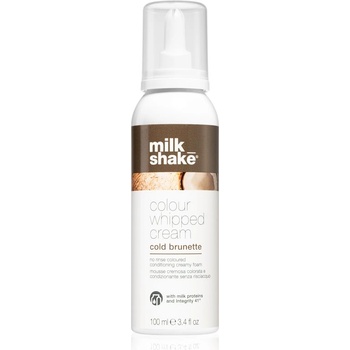 Milk Shake Colour Whipped Cream тонираща пяна за всички видове коса Cold Brunette 100ml
