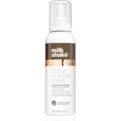 Milk Shake Colour Whipped Cream тонираща пяна за всички видове коса Cold Brunette 100ml