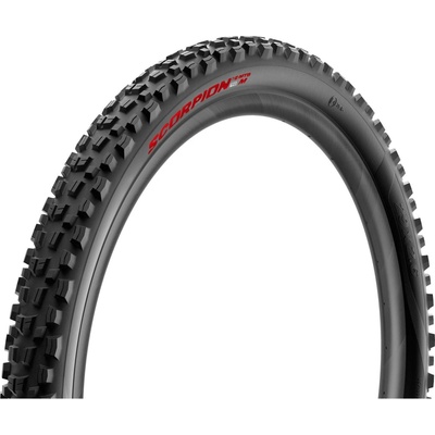 Pirelli Scorpion E-MTB M 29x2.6 HyperWALL SmartGRIP Gravity , TLR, kevlar, OEM, červené popisy