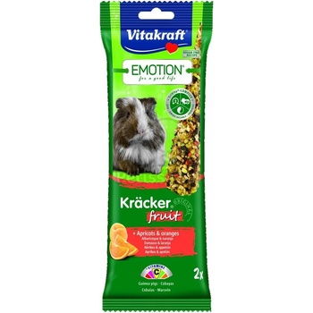 Image 1 of Vitakraft Emotion двоен крекер с кайсии и портокал за морски свинчета 2 бр