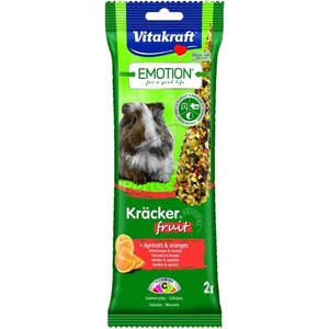 Vitakraft Emotion двоен крекер с кайсии и портокал за морски свинчета 2 бр