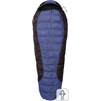 Image 1 of Warmpeace Спален чувал VIKING 600 195 cm WIDE R, тенекиено синьо/сиво/черно (4430.shadow blue)