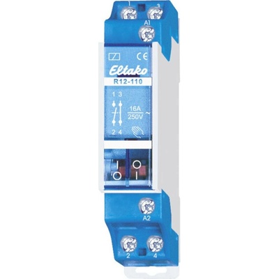 Eltako R12-110-230V spínací relé , 230 V, 16 A, 1 rozpínací kontakt, 1 spínací kontakt, 1 ks