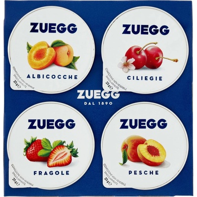 Zuegg džem rôzne príchute bez cukru 4x25g