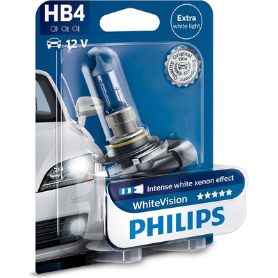 Philips WhiteVision ultra HB4 P22d 12V 55W