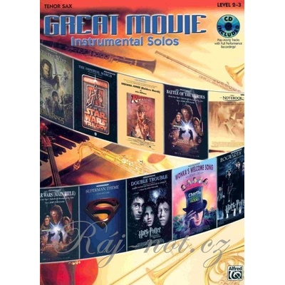 Great Movie Instrumental Solos 10 najznámejších skladieb pre tenor saxofón