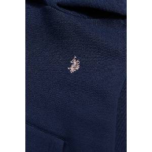 U. S. Polo Assn U. S. Polo Assn. суичър с качулка за деца с памук (USG2198)