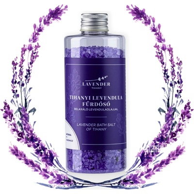 LAVENDER TIHANY Soľ do kúpeľa 300 g