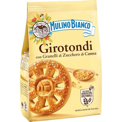 Mulino Bianco Girotondi so zrnkami hnedého cukru 350 g