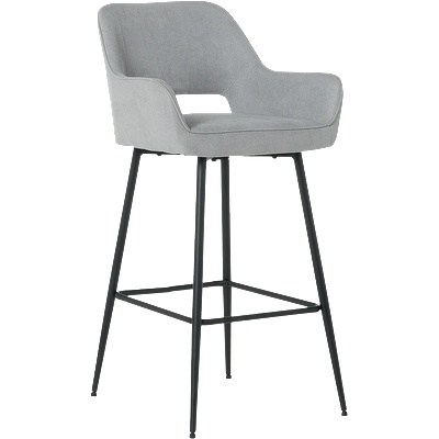 Carmen Бар стол tring - светлосив bf 3