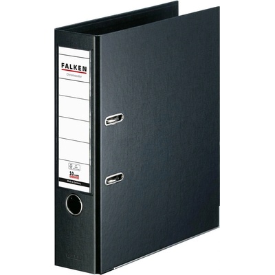 Falken Класьор Chromocolor, 8 cm, PP, черен (1070120510)